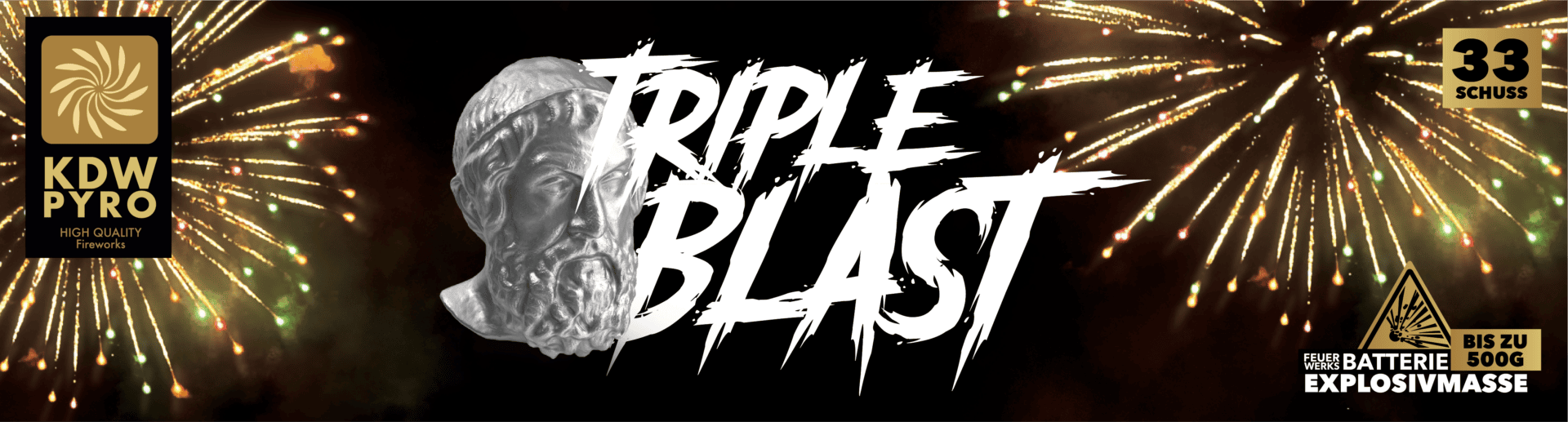 Triple Blast – Kombipack mit 3 Batterien – Bild 3